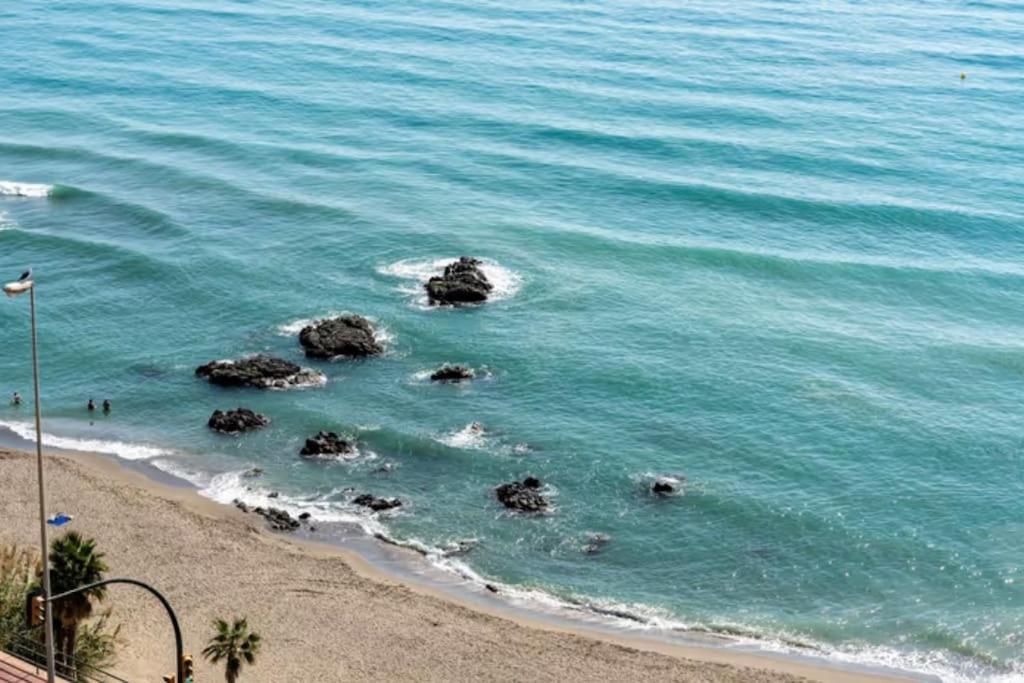 Magnificas Vistas Al Mar Lägenhet Benalmádena Exteriör bild