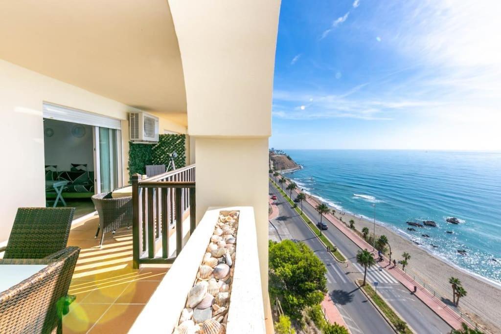 Magnificas Vistas Al Mar Lägenhet Benalmádena Exteriör bild
